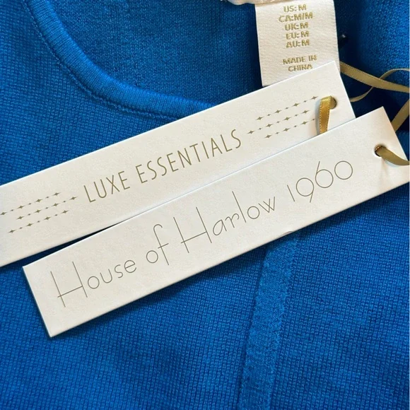 NWT - House of Harlow 1960 - Electric Blue Knit
Corset Tank Top - Picture 6 of 7